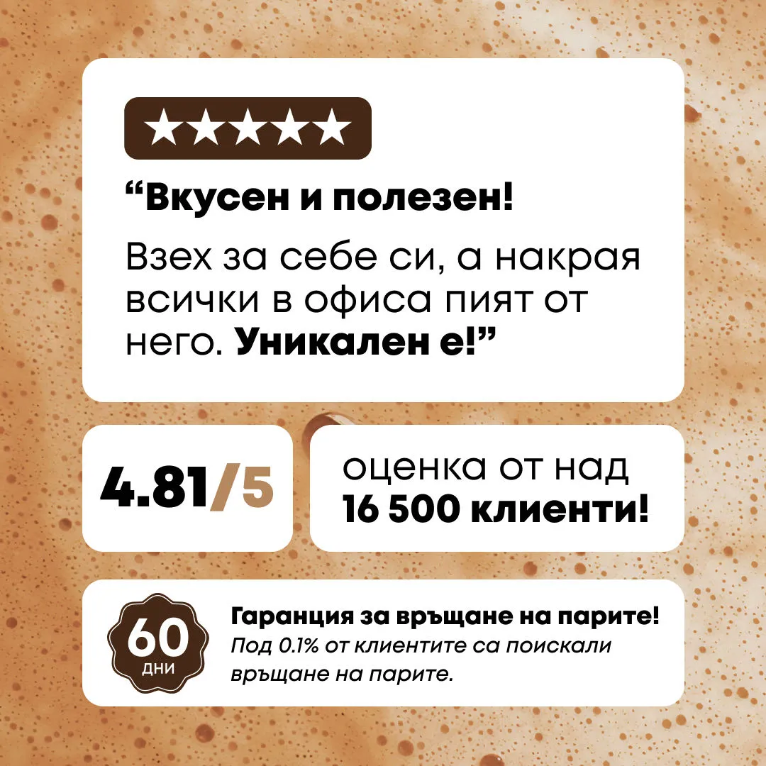Клиентски отзиви и гаранция за BrainCoffee